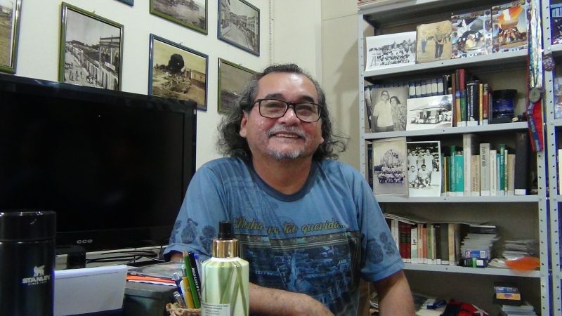Antônio José Bentes - Professor na Escola Felisbelo Sussuarana